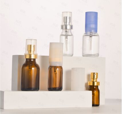 Clear Glass Perfume Bottle with Secure Lid Suitable for Home Fragrance Oils Essential Oil Blends and Custom Scents