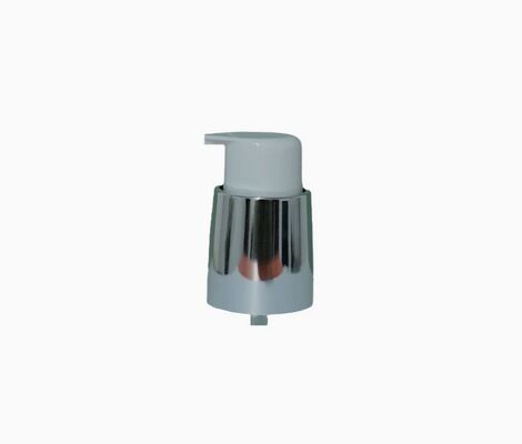 24 Teeth Full Plastic Lotion Pump White Semi-shroud Press Pump for Cosmetic Body Cream Foundation Essential Oil