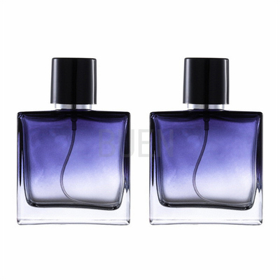 Qualität Mehrfarben- optionale wiederverwendbare Parfümflasche 50ml Luxus-Climp 15mm usine